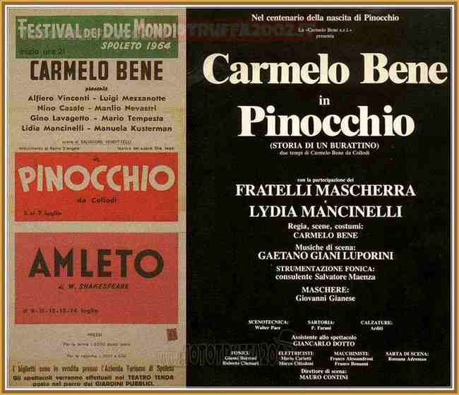 Carmelo Bene Pinocchio 00 logo