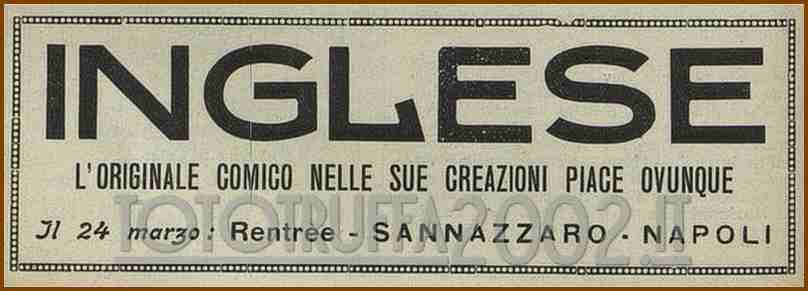 1930 03 15 Varieta Guglielmo Inglese L