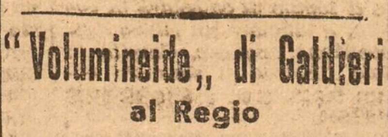 1942 04 14 Gazzetta di Parma Volumineide intro