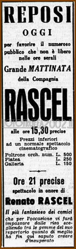 1949 01 21 La Stampa Renato Rascel