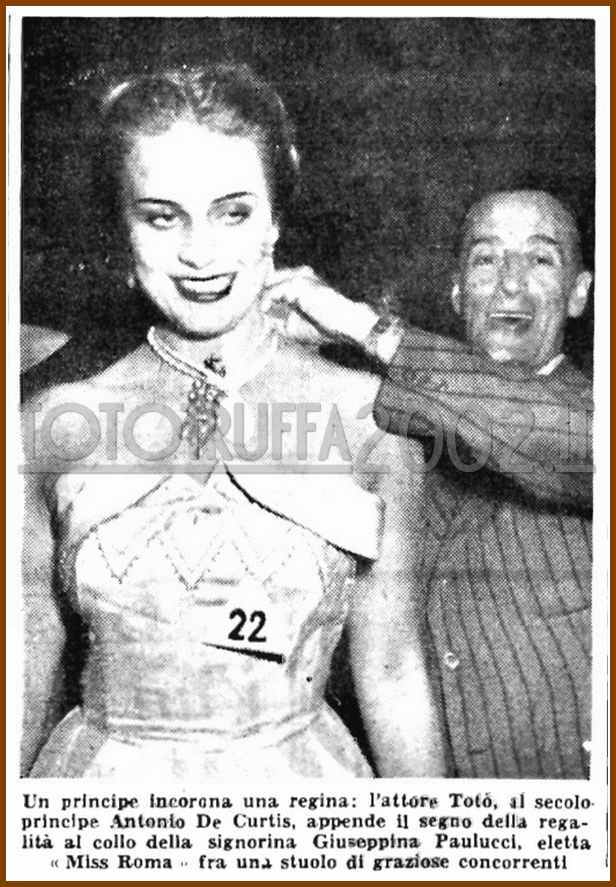 1949 09 06 Gazzetta del Popolo Toto Foto L