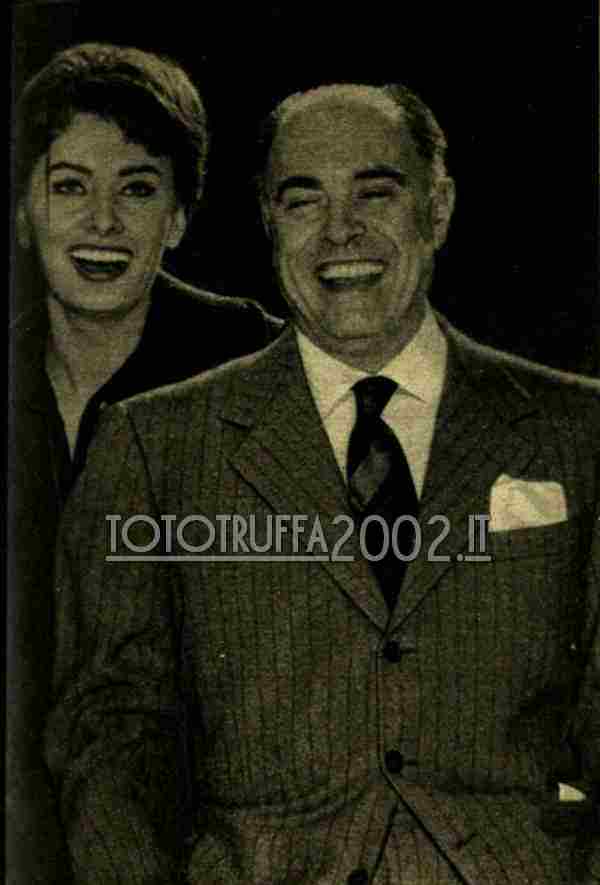 1958 Epoca Sofia Loren Carlo Ponti f1